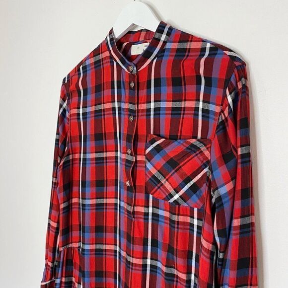 CLEARANCE - Aritzia Wilfred Free Lucy Plaid Long Sleeve Dress - Picture 4 of 8